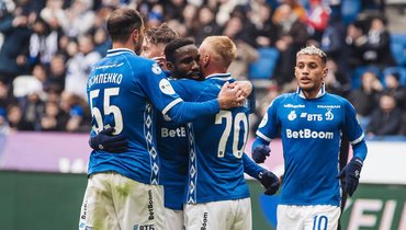 «Динамо» легко разгромило «Крылья». Бело-голубые в отличном настроении перед матчем со «Спартаком»