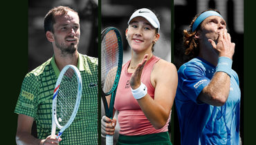 Даниил Медведев, Мирра Андреева, Андрей Рублев.