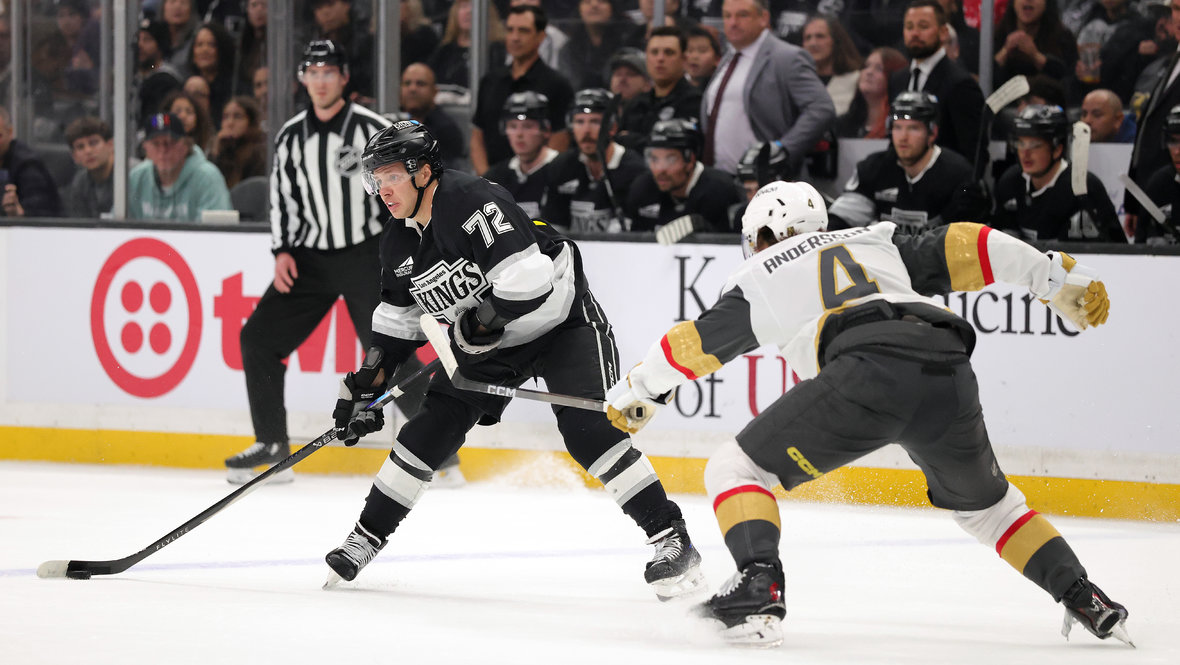 Лос-Анджелес — Вегас: Панарин сделал две голевые передачи в дебютном матче за Кингз — обзор матча НХЛ и видео голов 26 февраля 2026