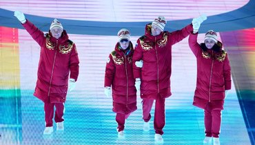 Российская делегация на церемонии открытия Паралимпиады-2026.