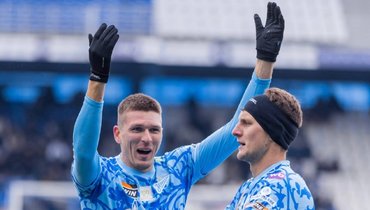 Соболев изобразил дирижера во время празднования гола в ворота «Оренбурга»