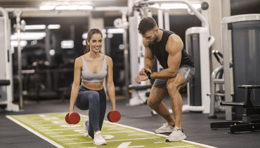 Тренировка в зале