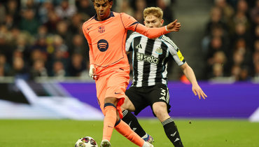 «Ньюкасл» — «Барселона»: Лига чемпионов, первый матч 1/8 финала, видеообзор