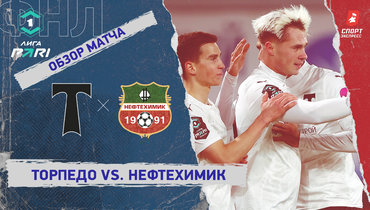 «Торпедо» — «Нефтехимик»: ФНЛ, 24-й тур, видеообзор матча