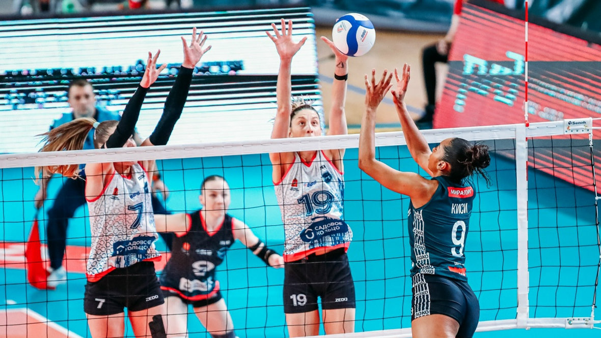 Чемпионат России по волейболу: обзор четвертьфинальных матчей женской Суперлиги