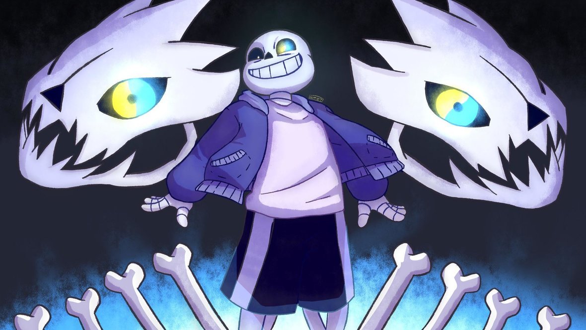 Санс из Undertale.
