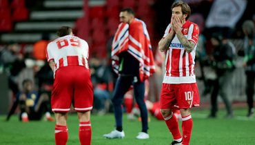 «Подрыв репутации и целостности футбола». УЕФА оштрафовал «Црвену Звезду» за баннер с ликом святого