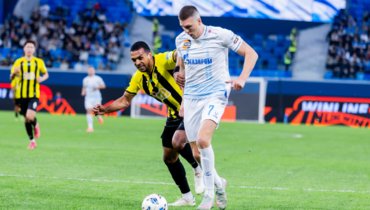 Голы Нино и Соболева принесли «Зениту» победу над «Кайратом»