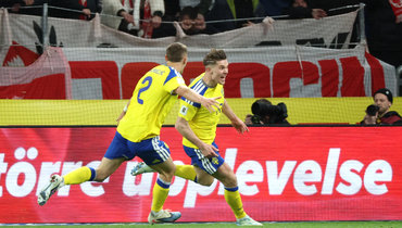 Швеция победила Польшу благодаря голу Дьекереша в концовке и вышла на ЧМ-2026