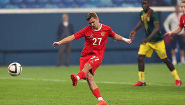 Промах Облякова и ноль голов в матче России в Санкт-Петербурге