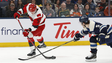 «Коламбус» — «Каролина»: НХЛ, видеообзор матча