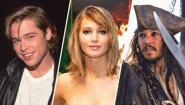 Брэд Питт, Дженнифер Лоуренс, Джонни Депп.