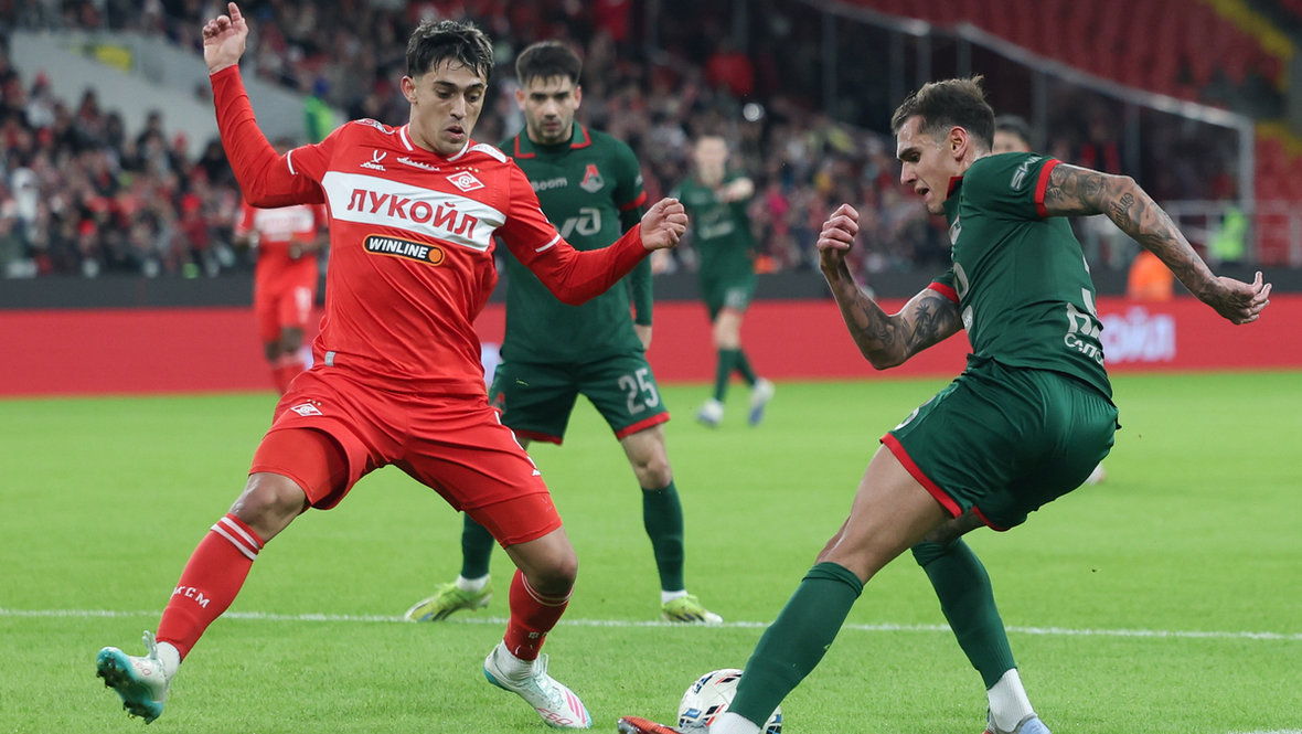 Спартак — Локомотив: обзор и результат матча 23-го тура РПЛ 5 апреля 2026 года — видео голов