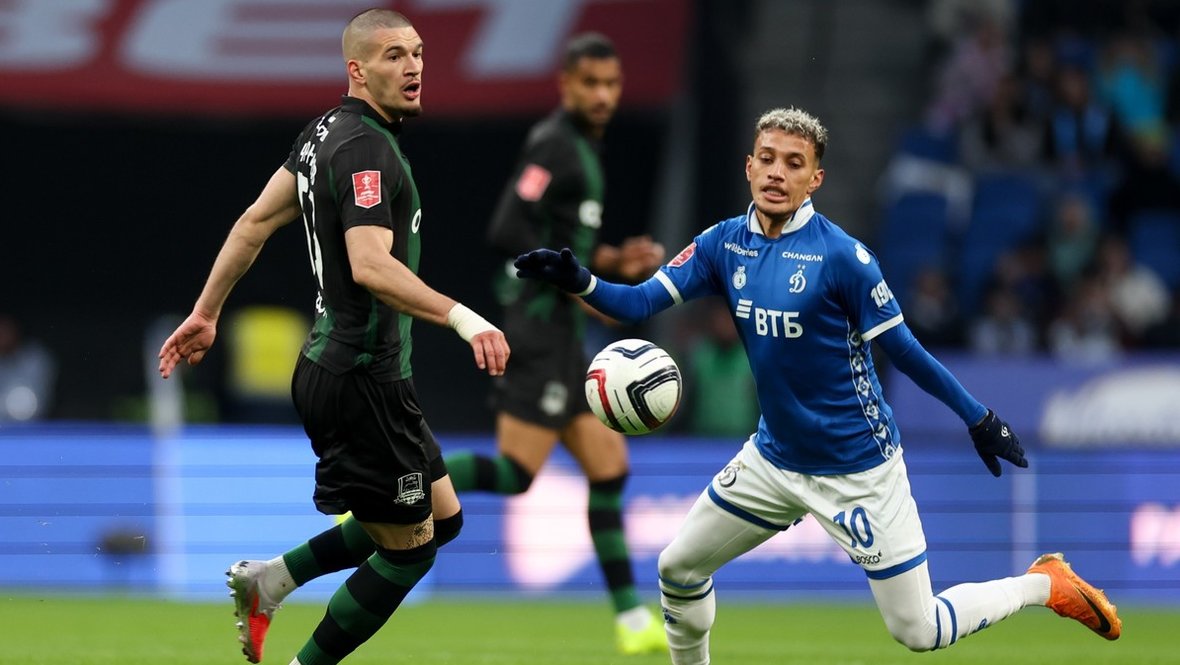 Динамо — Краснодар: результат и обзор первого матча финала Пути РПЛ Кубка России 8 апреля 2026