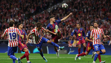 Отмена спасения. Удаление и отмененный гол помешали «Барселоне» спастись против «Атлетико» после 0:2 дома