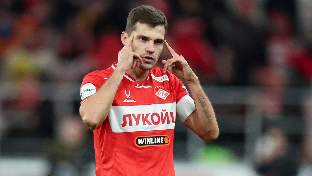 Роман Зобнин провел 300 матчей за Спартак: как полузащитник играет при Хуане Карседо