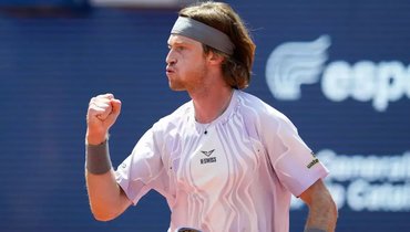 Рублев вышел в финал «пятисотника» в Барселоне