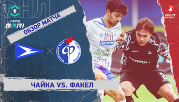«Чайка» — «Факел»: ФНЛ, 29-й тур, видеообзор матча