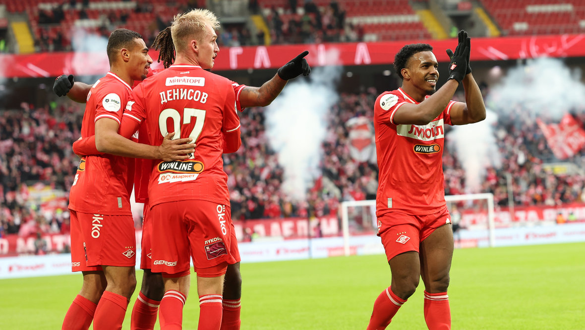 Спартак — Ахмат: обзор и видео голов матча 25 тура РПЛ 19 апреля 2026 года