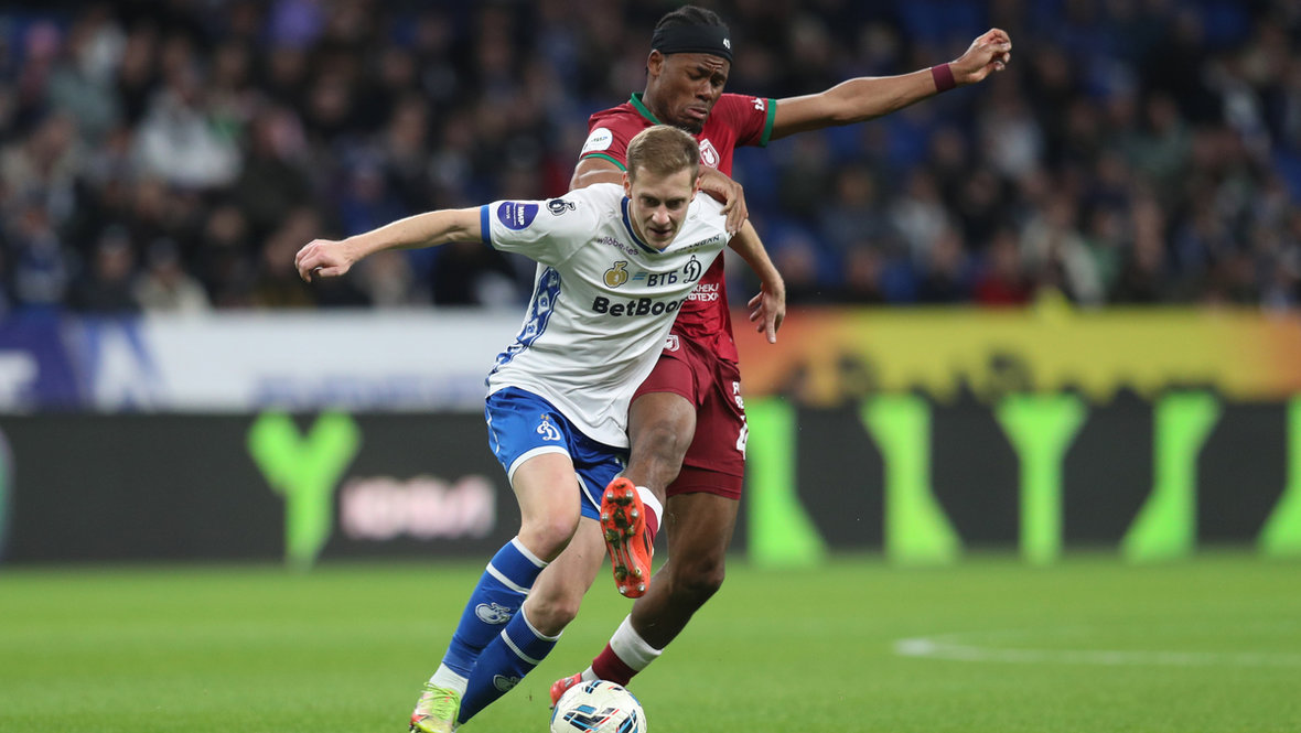 Динамо — Рубин: обзор и результат матча 26-го тура РПЛ 22 апреля 2026 года — видео голов