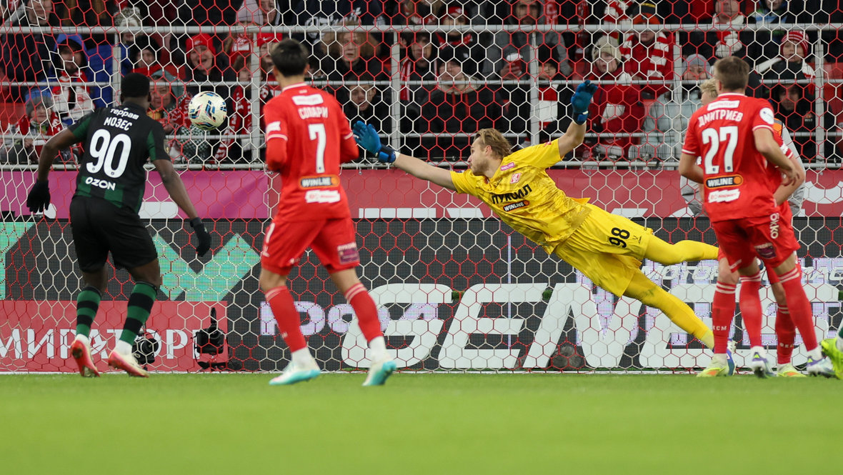 Краснодар обыграл Спартак и вернулся на первое место в РПЛ: положение в чемпионской гонке за 4 тура до конца сезона-2025/26