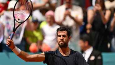 Хачанов — Меншик: где смотреть онлайн трансляцию матча турнира ATP в Мадриде