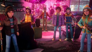 Кадр из мультсериала «Очень странные дела: Истории из 85-го», реж. Фил Аллора, Netflix Animation, 21 Laps Entertainment, Flying Bark Productions