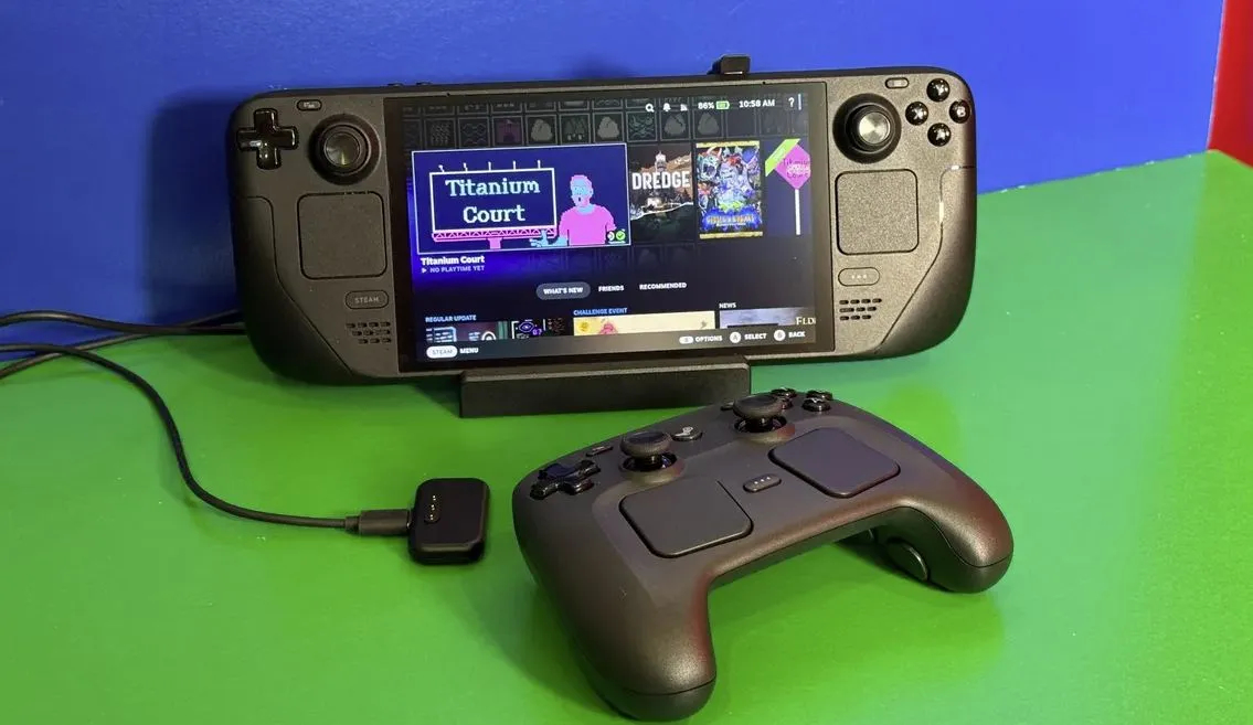 Steam Controller и Steam Deck.