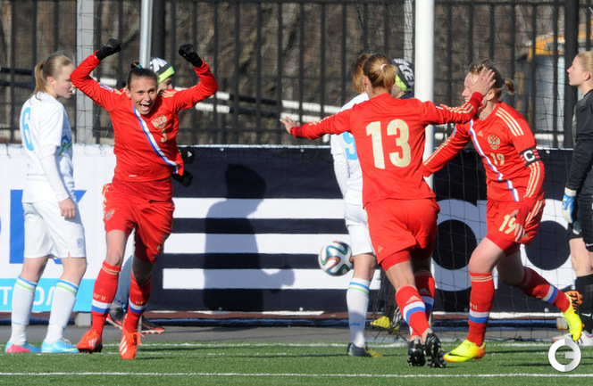 Россия разгромила Словению