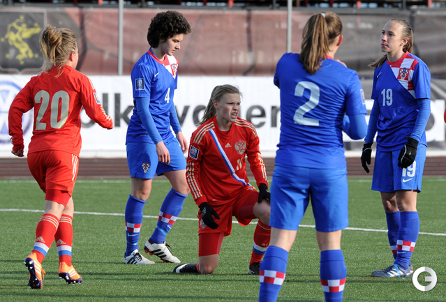 Тяжелая победа России над Хорватией