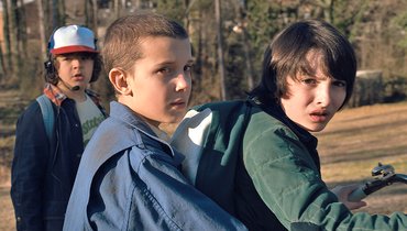 Кадр из сериала «Очень странные дела», создатели Мэтт Даффер, Росс Даффер, Netflix