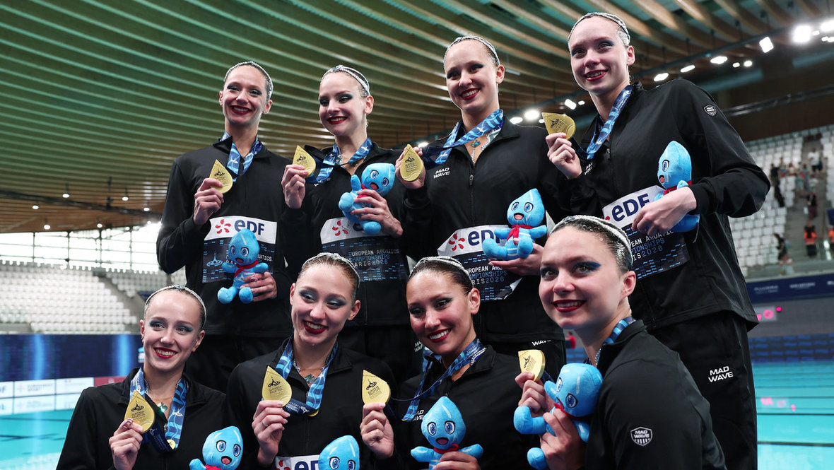 ЧЕ по водным видам спорта 2026 в Париже: российские синхронистки выиграли золото в произвольной программе 3 августа