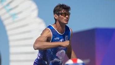 Этап чемпионата России по пляжному волейболу в Южно-Сахалинске 2026: интервью Александра Крамаренко
