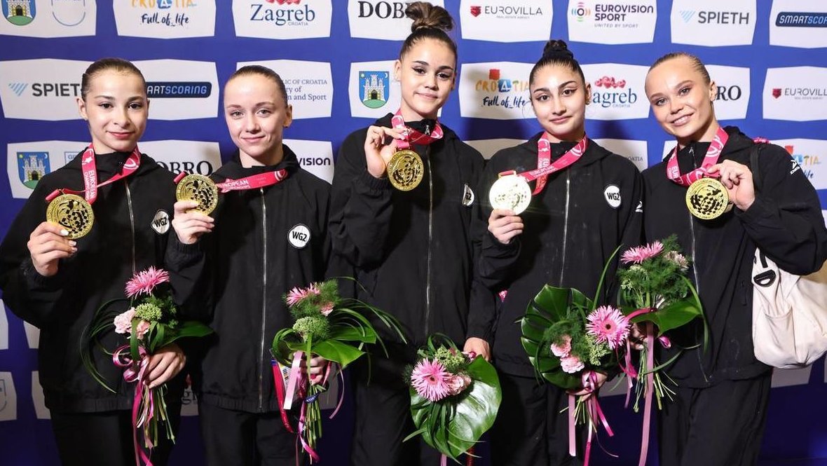 Чемпионат Европы 2026, женская сборная России по спортивной гимнастике: золото в командном многоборье, 16 августа