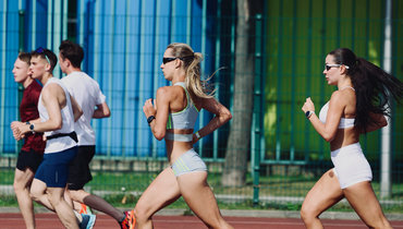 Беговой центр в Лужниках
