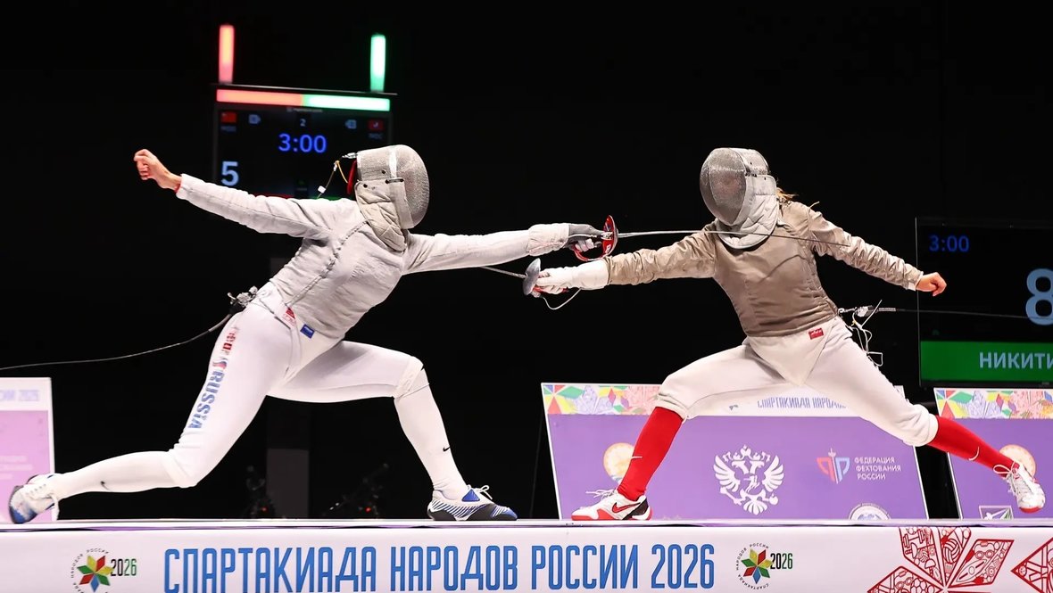 Ольга Никитина обыграла Яну Егорян в финале Спартакиады.