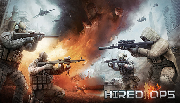 Обложка видеоигры Hired Ops, адаптированной под Steam версии Contract Wars.