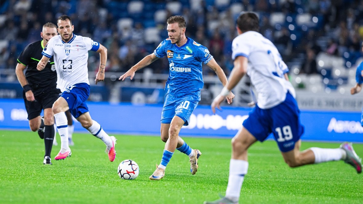 Балтика — Зенит счет 2:3 — результат и обзор матча 9-го тура РПЛ 16 сентября 2026 — видео голов