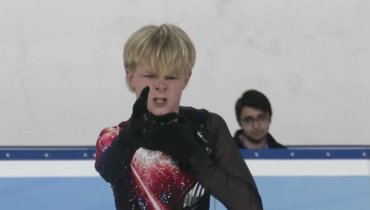 13-й — но не несчастливый. Сын Плющенко ответил хейтерам на первом турнире