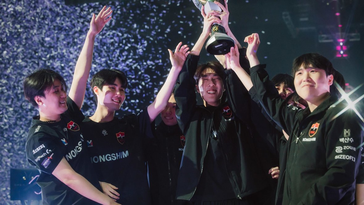Игроки Nongshim RedForce на Masters Santiago 2026.