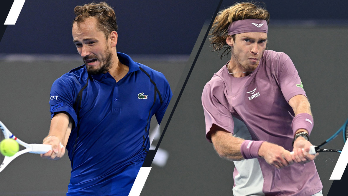 Медведев и Рублев вышли в финал турнира ATP в Ханчжоу 2026: когда матч, время начала, личные встречи