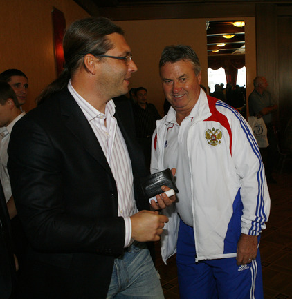 Гус ХИДДИНК НА СОБРАНИИ РОССИЙСКИХ ТРЕНЕРОВ