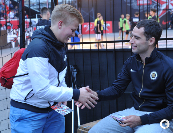 Роман Широков посетил футбольный турнир