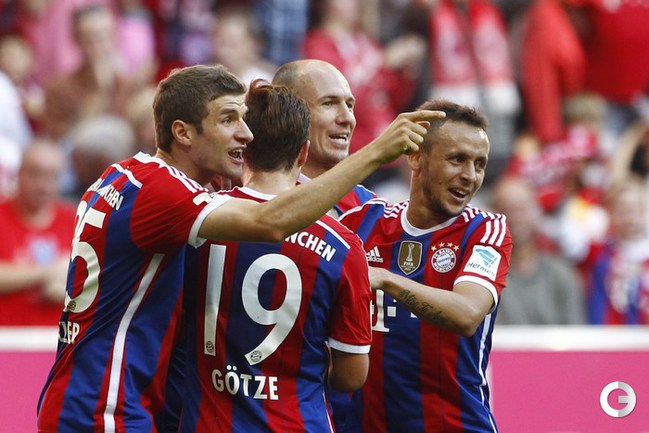 "Бавария" забила "Вердеру" шесть безответных мячей