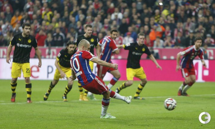 "Бавария" одержала волевую победу над "Боруссией"