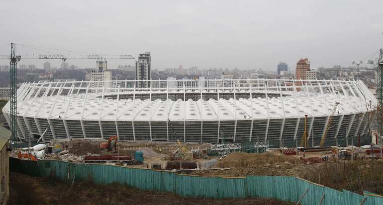 В КИЕВЕ ГОТОВЯТСЯ К ЖЕРЕБЬЕВКЕ ЕURО-2012