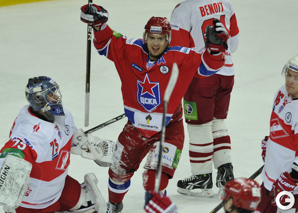 "СПАРТАК" СНОВА УСТУПИЛ ЦСКА