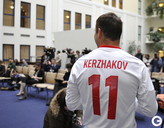 СБОРНАЯ РОССИИ ГОТОВИТСЯ К ТОВАРИЩЕСКОМУ МАТЧУ С ДАНИЕЙ