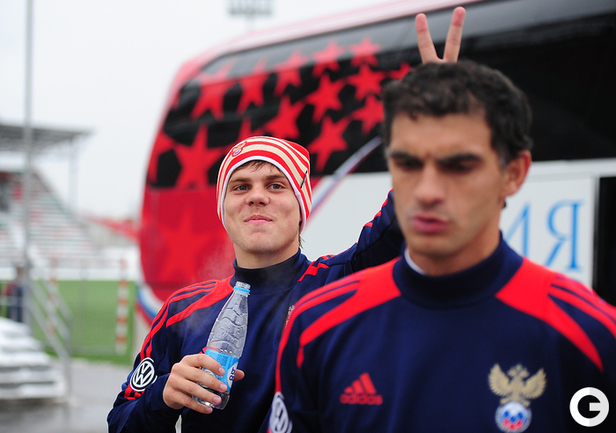 ТРЕНИРОВКА СБОРНОЙ РОССИИ