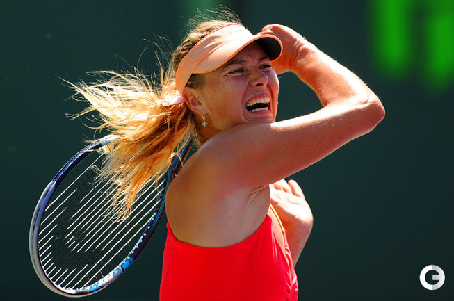 ШАРАПОВА ОБЫГРАЛА ВОЗНЯЦКИ